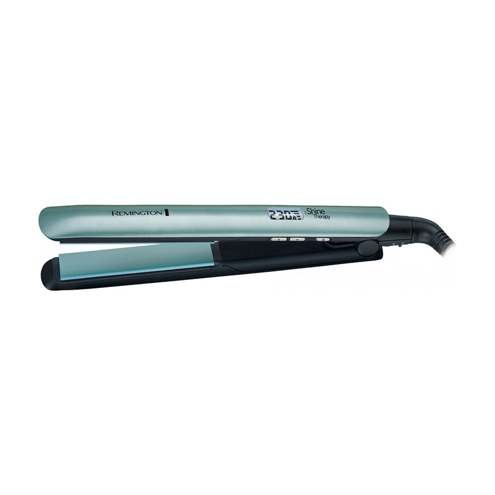 Вирівнювач для волосся Remington Shine Therapy, з дисплеєм, металік (S8500)